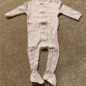 Magnetic Me Pink Floral Kids Footie